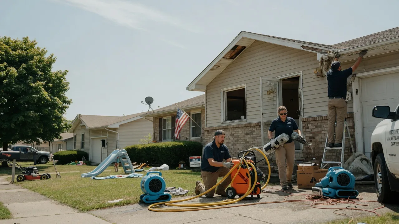 Water Damage Restoration in Hustle, VA near me